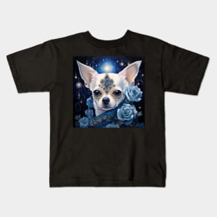 Enigmatic Chihuahua Kids T-Shirt